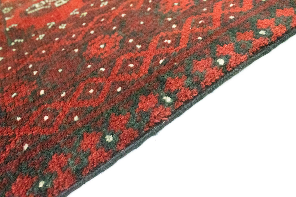 Afghan Teppich - Filpa 200 x 100 cm - rot