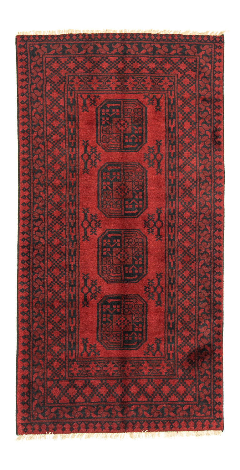 Afghan Teppich - Filpa 198 x 96 cm - rot