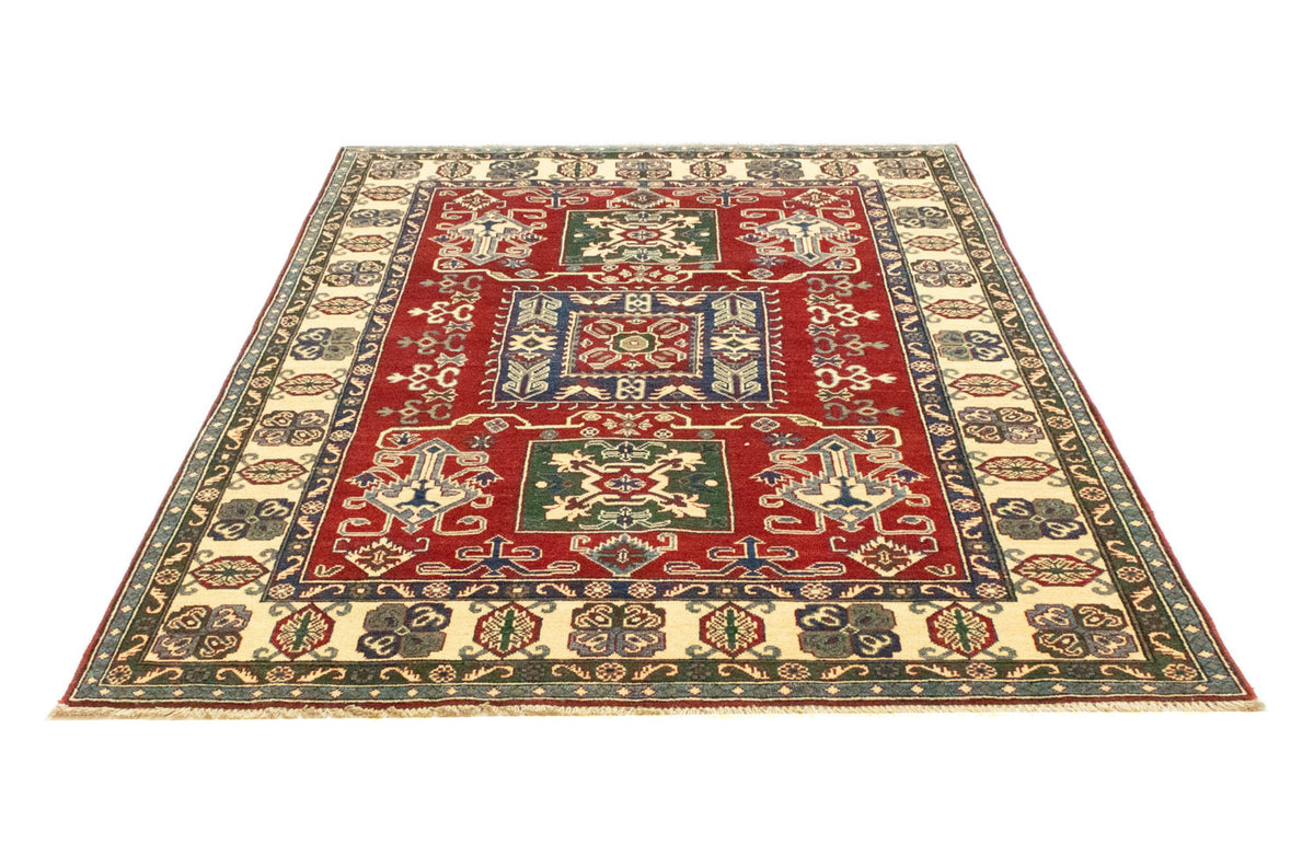 Ziegler Teppich - Kazak 212 x 146 cm - dunkelrot