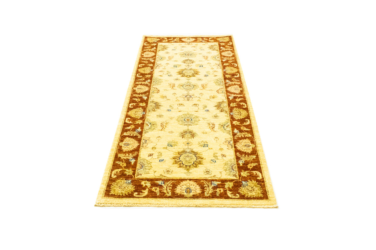 Ziegler Teppich 203 x 81 cm - hellbeige