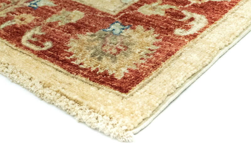 Ziegler Teppich 204 x 80 cm - hellbeige