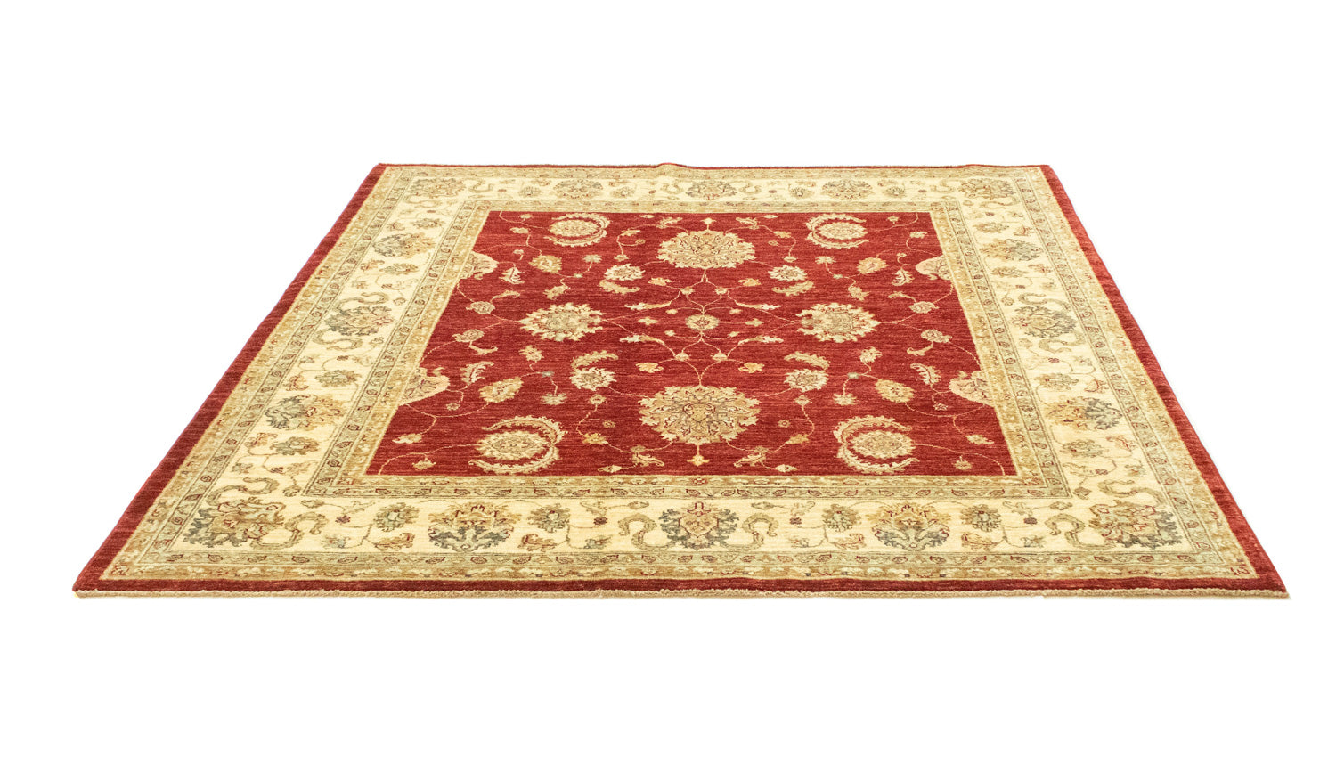 Ziegler Teppich 178 x 176 cm - rot