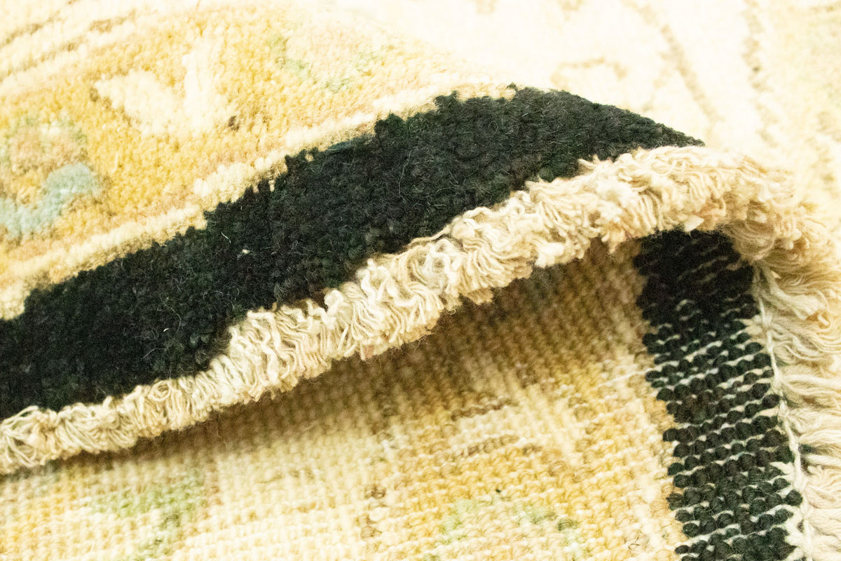 Ziegler Teppich 149 x 151 cm - schwarz