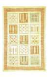 Ziegler Teppich 100x151cm - Orientteppich - Rechteckig / Hellbeige / 100 x 151 cm Rechteckig