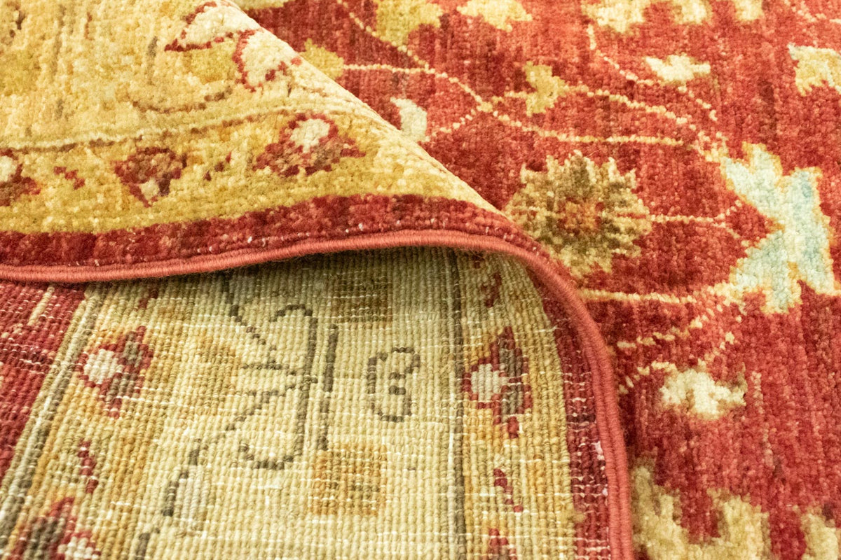 Ziegler Teppich 147 x 102 cm - rot