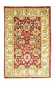Ziegler Teppich 150 x 100 cm - rot