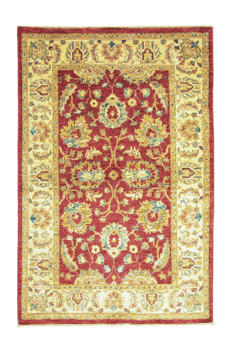 Ziegler Teppich 150 x 100 cm - rot