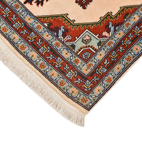 Perserteppich - Nomadic quadratisch  - 105 x 100 cm - creme