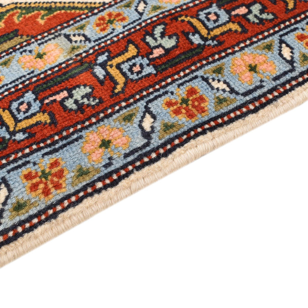 Perserteppich - Nomadic quadratisch  - 105 x 100 cm - creme