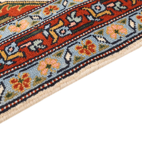 Perserteppich - Nomadic quadratisch  - 105 x 100 cm - creme