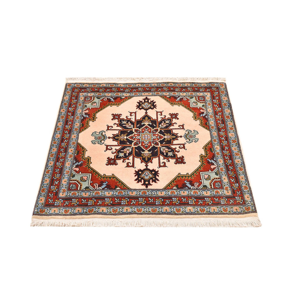 Perserteppich - Nomadic quadratisch  - 105 x 100 cm - creme