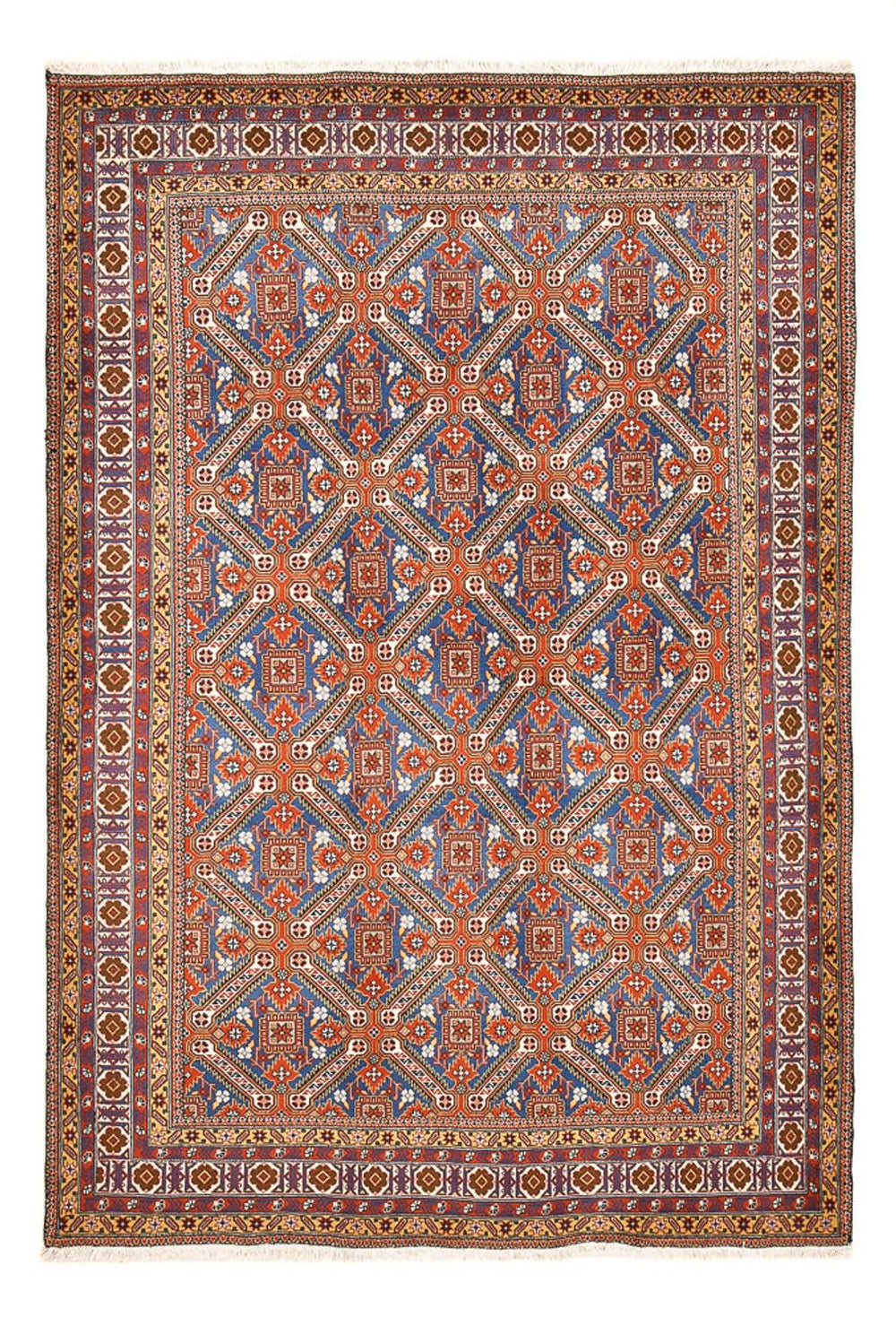 Perserteppich - Nomadic - 253 x 166 cm - rost
