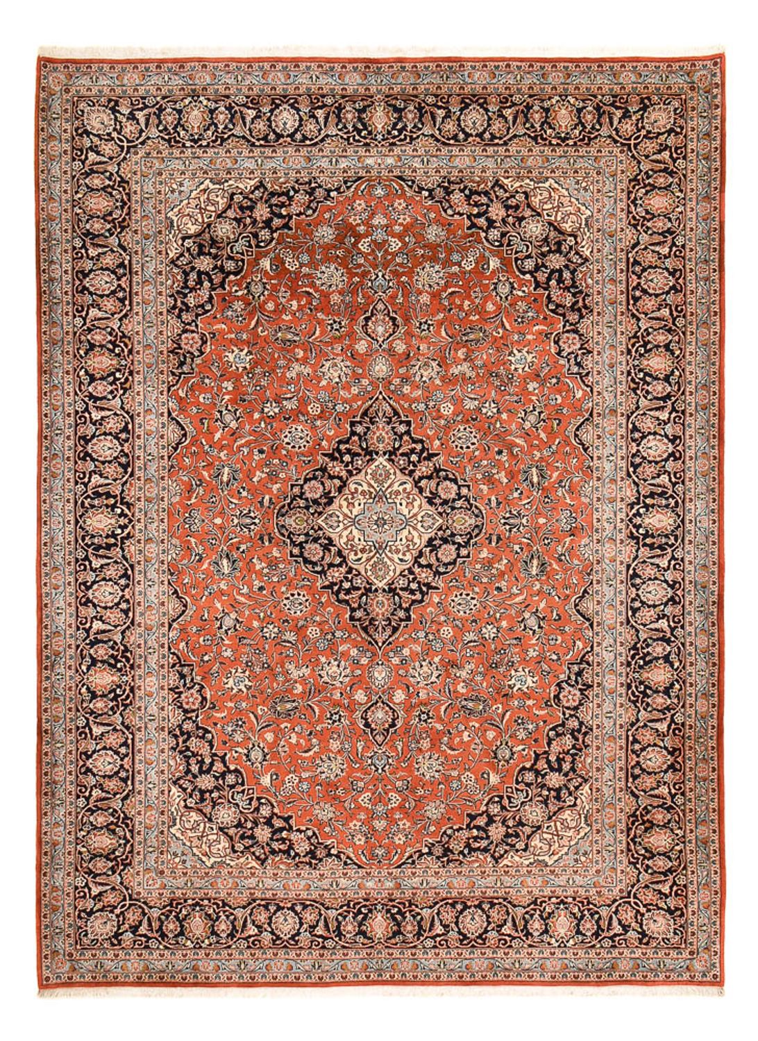 Perserteppich - Keshan - Royal - 395 x 298 cm - hellrot