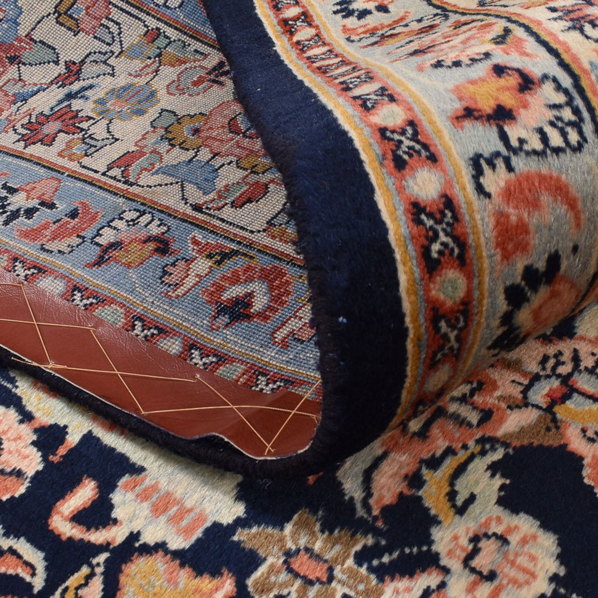 Perserteppich - Keshan - 238 x 205 cm - dunkelblau