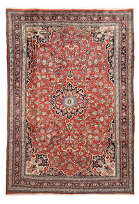 Tapis persan - Bidjar - 384 x 261 cm - rouge
