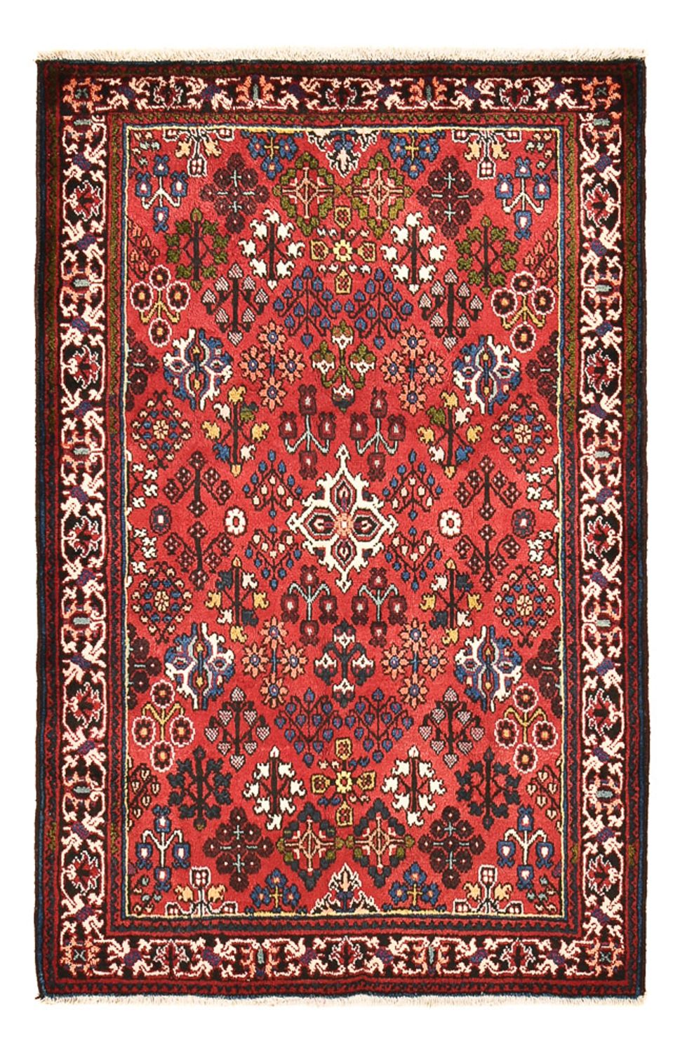 Perserteppich - Nomadic - 164 x 110 cm - rot