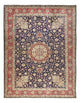 Perserteppich - Täbriz - Royal - 400 x 300 cm - dunkelblau