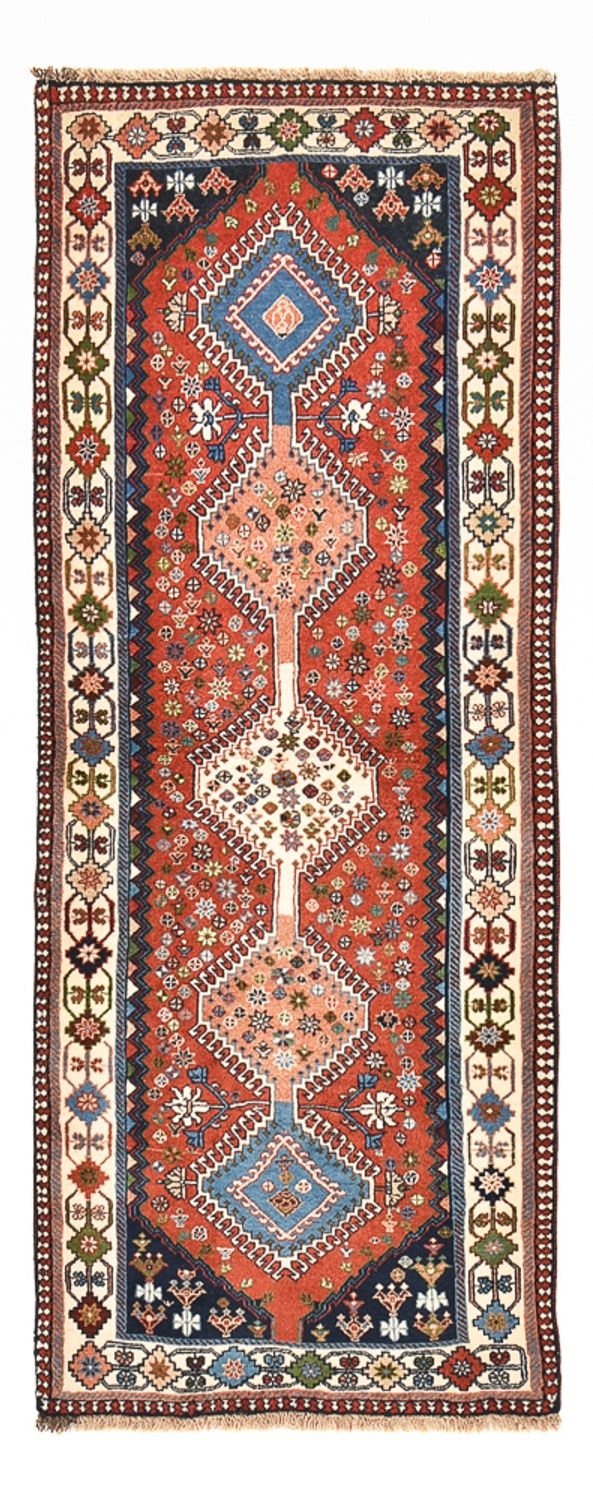Läufer Perser - Nomadic - 220 x 92 cm - mehrfarbig