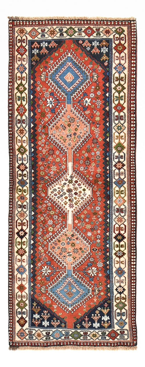 Läufer Perser - Nomadic - 220 x 92 cm - mehrfarbig