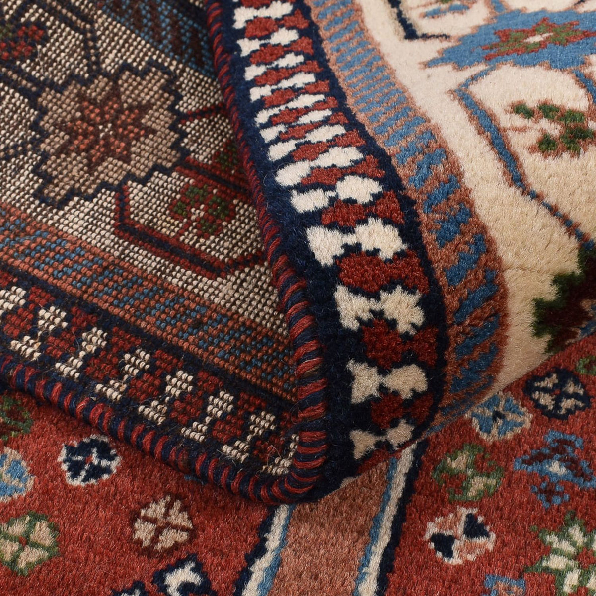 Läufer Perser - Nomadic - 220 x 92 cm - mehrfarbig