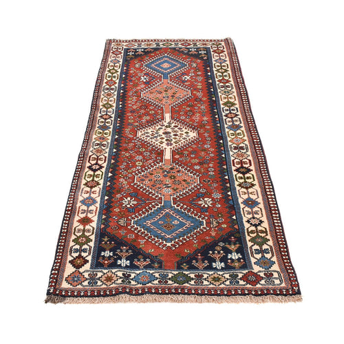 Läufer Perser - Nomadic - 220 x 92 cm - mehrfarbig