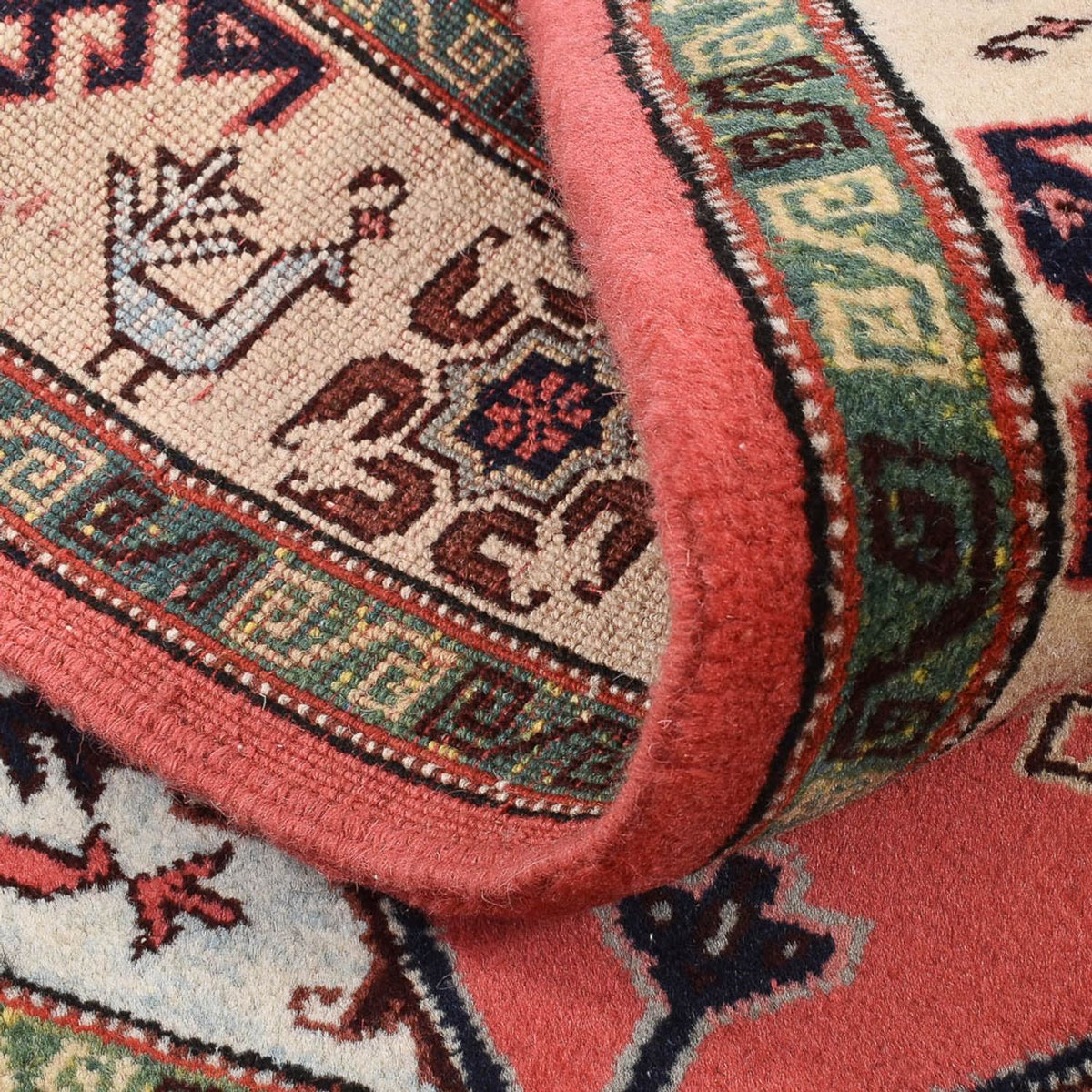 Perserteppich - Nomadic - 160 x 103 cm - rot