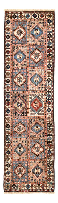 Tapis de couloir Tapis persan - Nomadic - 278 x 80 cm - marron clair