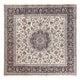 Perserteppich - Classic - Royal quadratisch  - 400 x 390 cm - creme