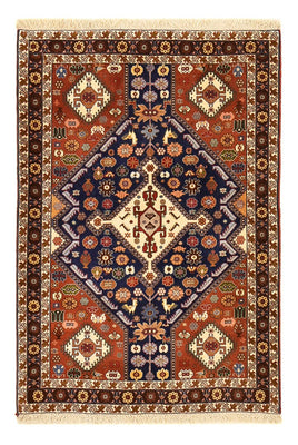 Gabbeh Teppich - Kaschkuli Perser - 148 x 103 cm - mehrfarbig