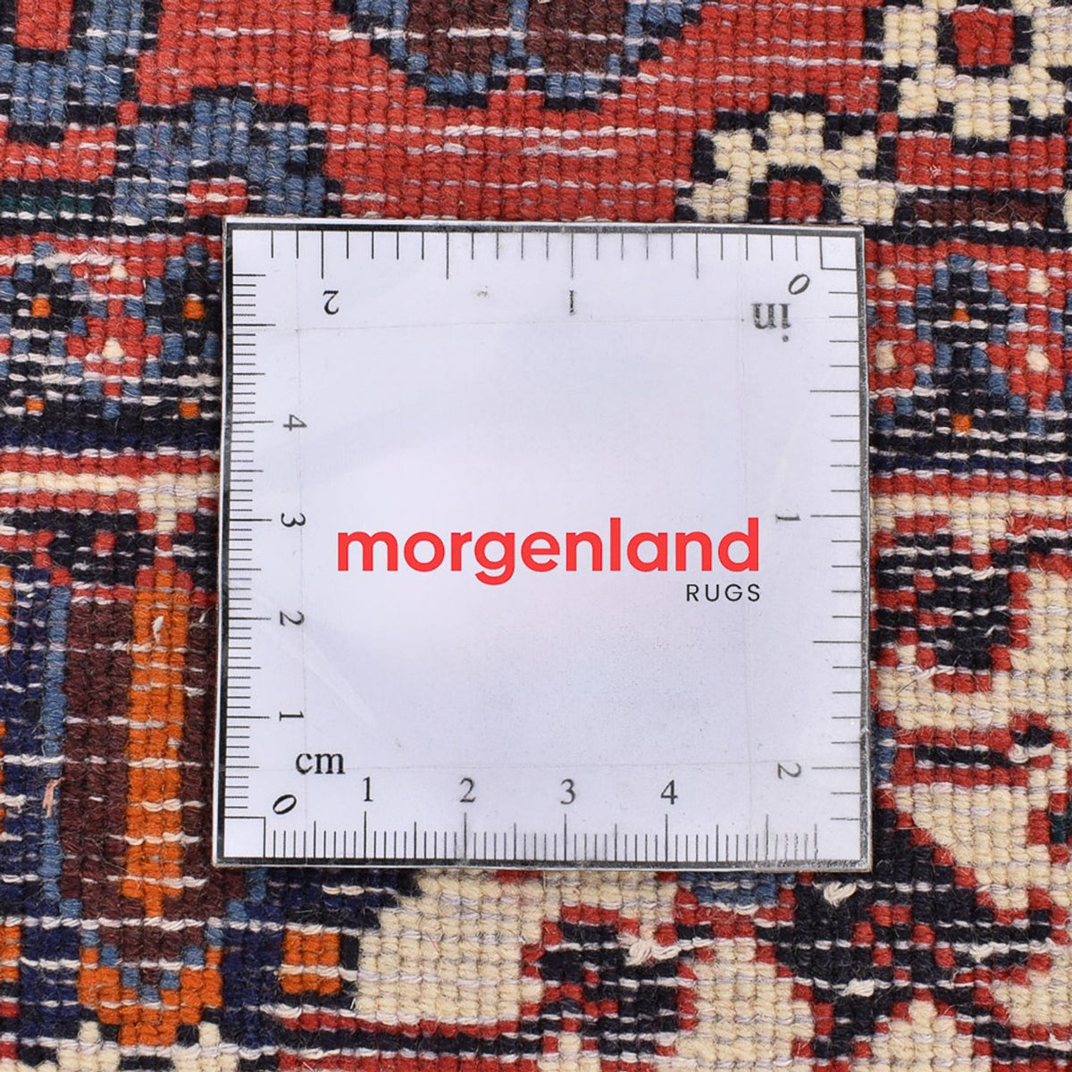 Perserteppich - Nomadic - 154 x 114 cm - hellrot