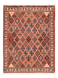 Tapis persan - Nomadic - 150 x 112 cm - rouge clair
