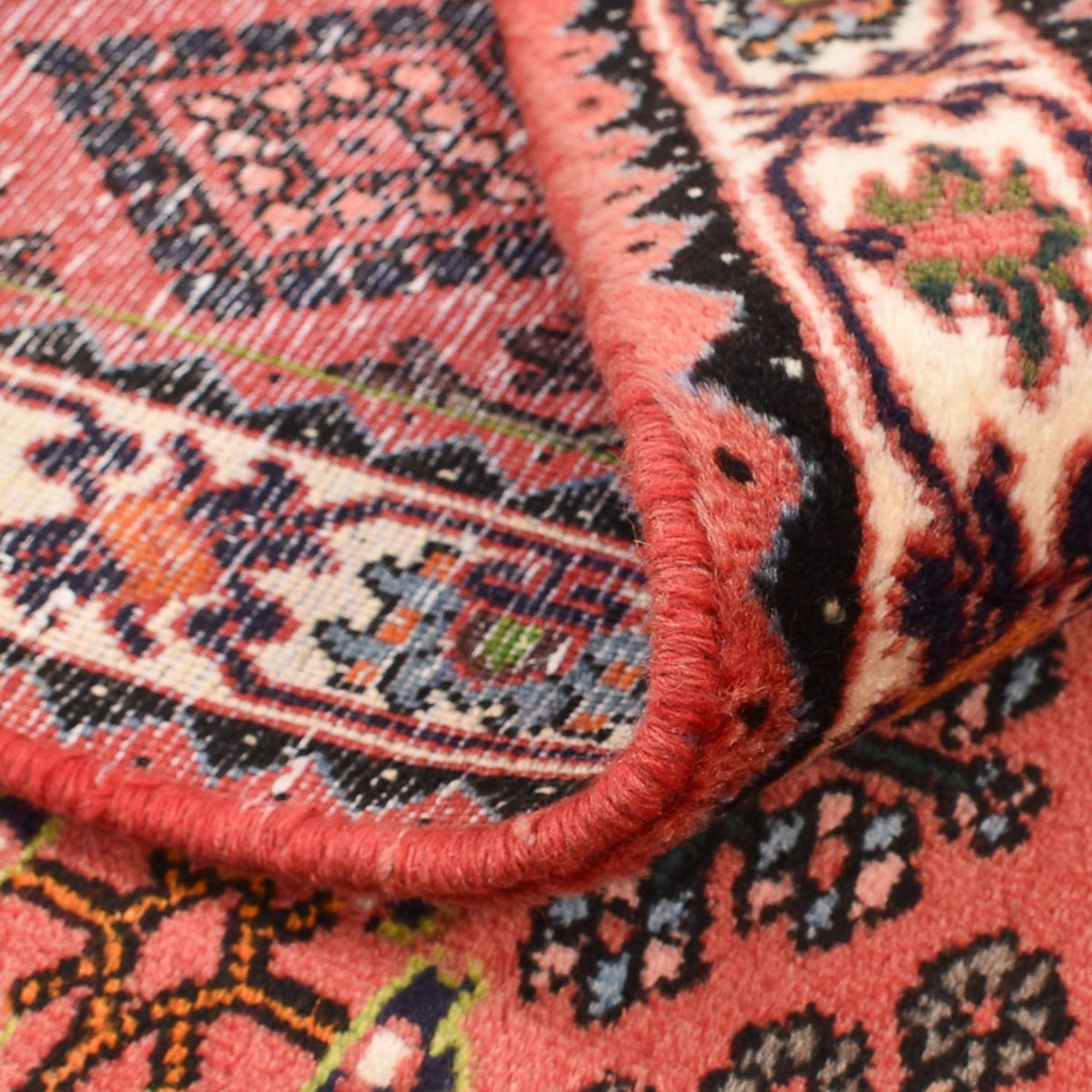 Perserteppich - Nomadic - 150 x 112 cm - hellrot