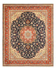 Perserteppich - Täbriz - Royal - 255 x 205 cm - dunkelblau