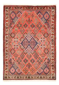 Tapis persan - Nomadic - 160 x 113 cm - rouge clair