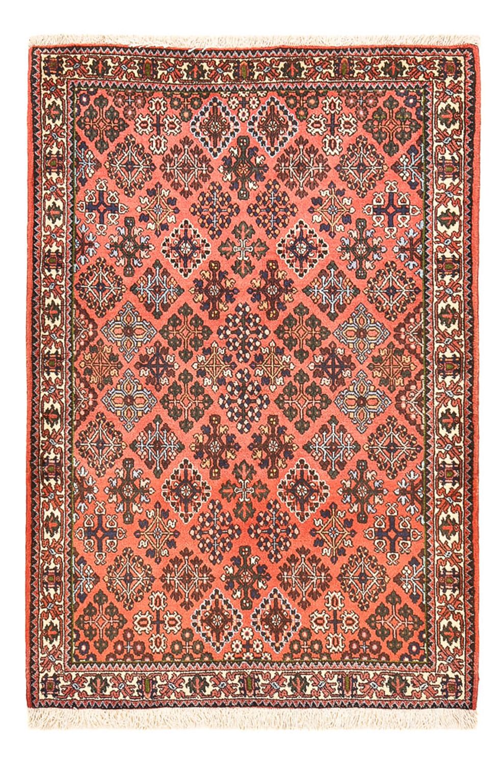 Perserteppich - Nomadic - 164 x 112 cm - hellrot