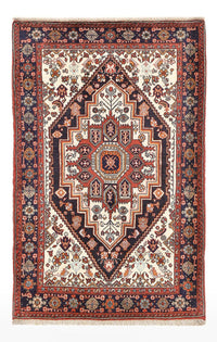 Tapis persan - Nomadic - 124 x 82 cm - terracotta