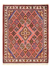Qashqai Tappeto 115x155cm - Tappeto persiano - Rettangolo / Multicolore / 115 x 155 cm Rettangolo