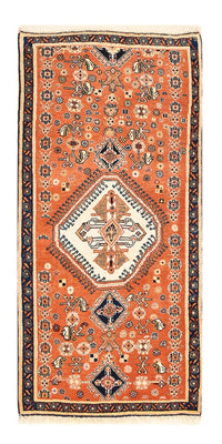 Tapis persan - Nomadic - 124 x 64 cm - orange