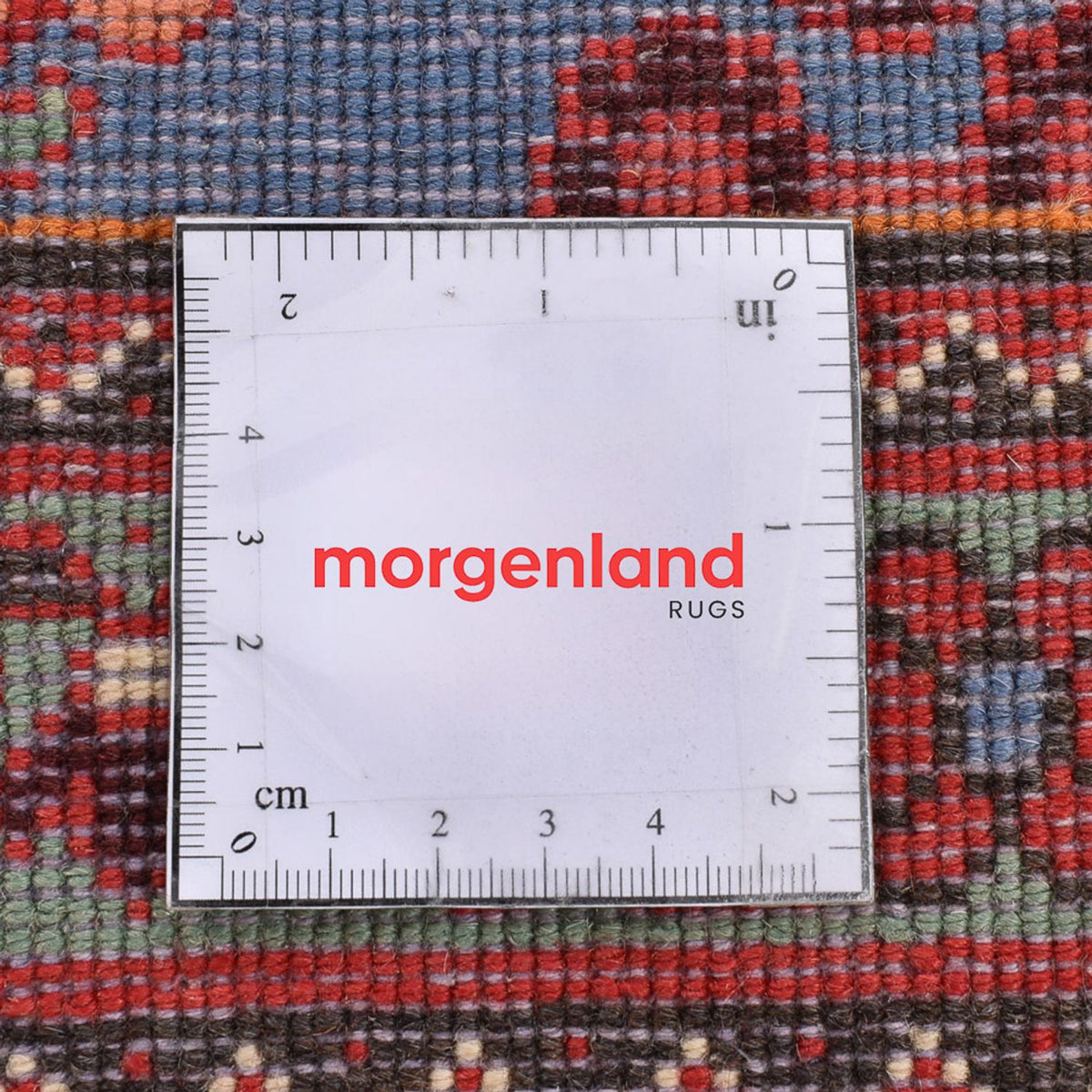 Perserteppich - Nomadic - 160 x 111 cm - rot