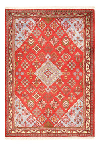 Tapis persan - Nomadic - 164 x 110 cm - rouge