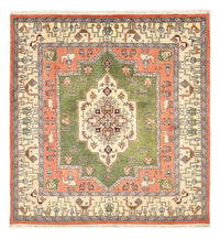 Tapis persan - Nomadic carré  - 208 x 198 cm - vert