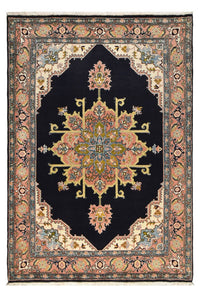 Tapis persan - Nomadic - 218 x 150 cm - bleu foncé