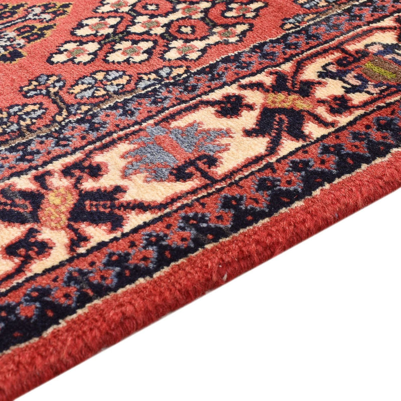 Perserteppich - Nomadic - 165 x 110 cm - hellrot