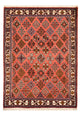 Perserteppich - Nomadic - 158 x 115 cm - hellrot