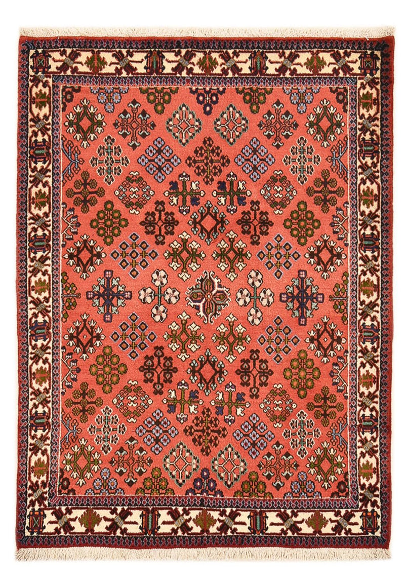 Perserteppich - Nomadic - 158 x 115 cm - hellrot