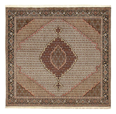 Täbriz - 40 Raj Teppich 200x200cm - Perserteppich