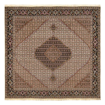 Täbriz - 40 Raj Teppich 204x204cm - Perserteppich