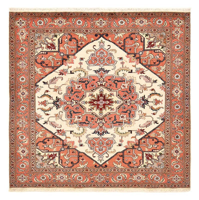 Perserteppich - Täbriz - Royal quadratisch  - 205 x 200 cm - creme