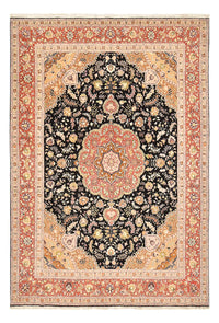 Tappeto Persero - Tabriz - Reale - 357 x 248 cm - blu scuro