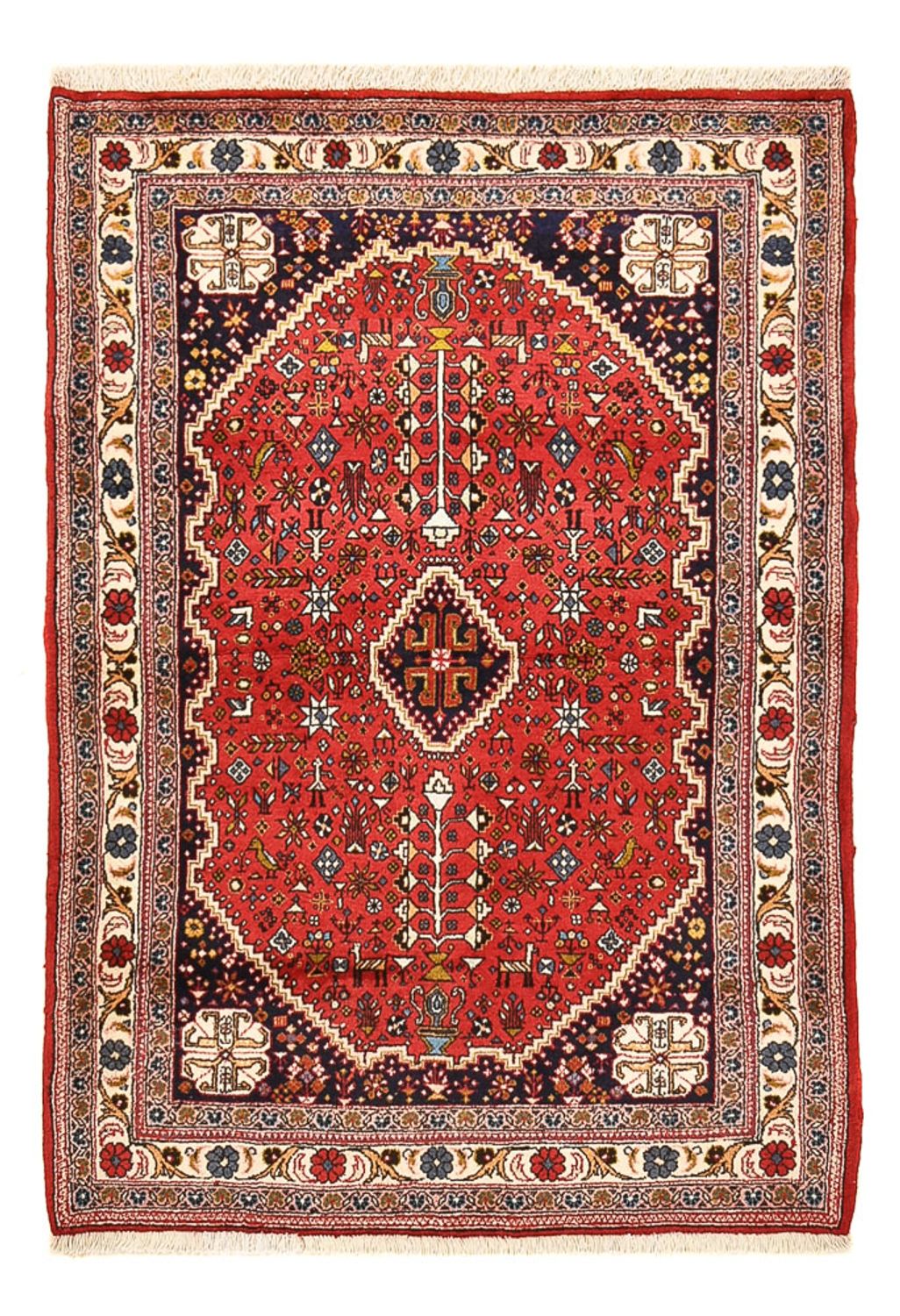 Perserteppich - Nomadic - 147 x 98 cm - rot